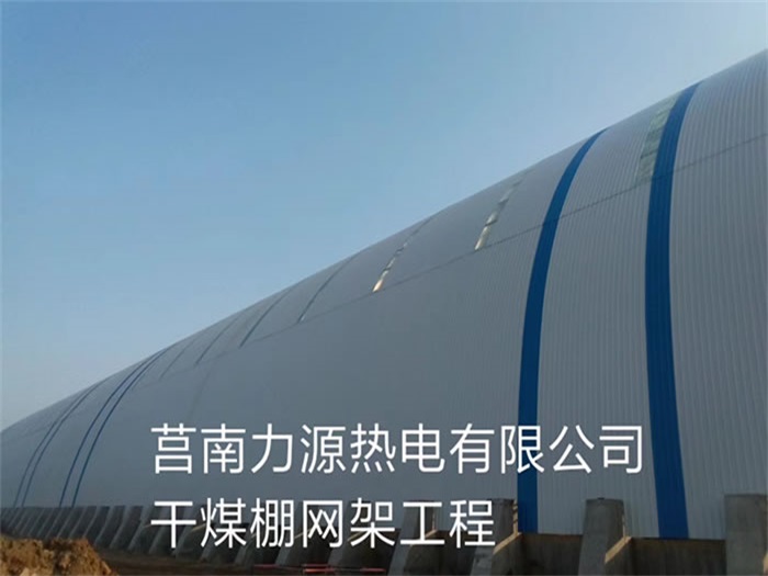 崇文力源热电有限公司干煤棚网架工程